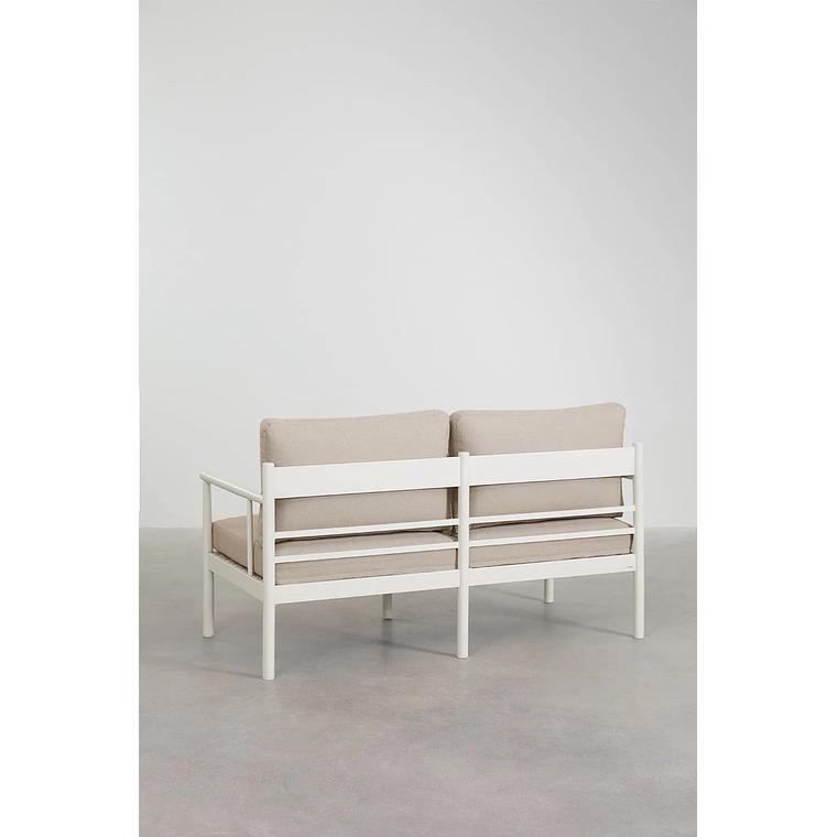 Terraza en Aluminio y Madera de Acacia Beirik beige tapioca 3