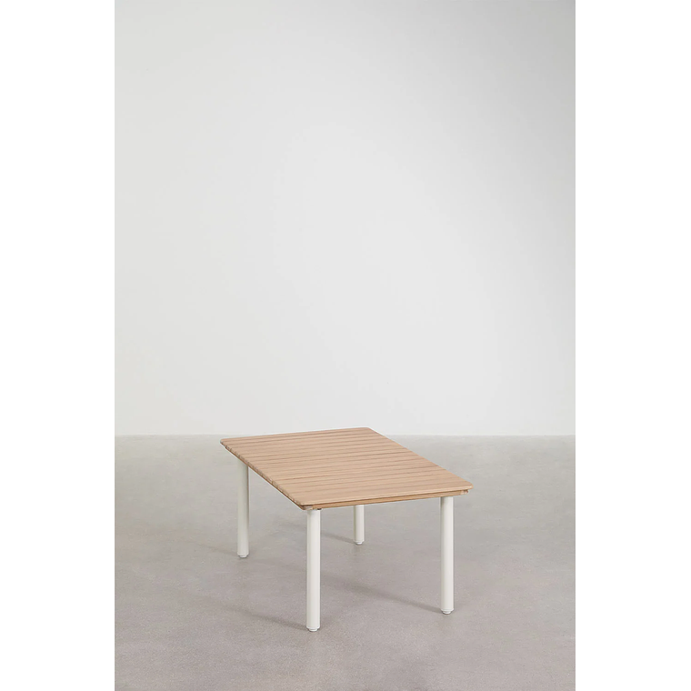 Terraza en Aluminio y Madera de Acacia Beirik beige tapioca 10