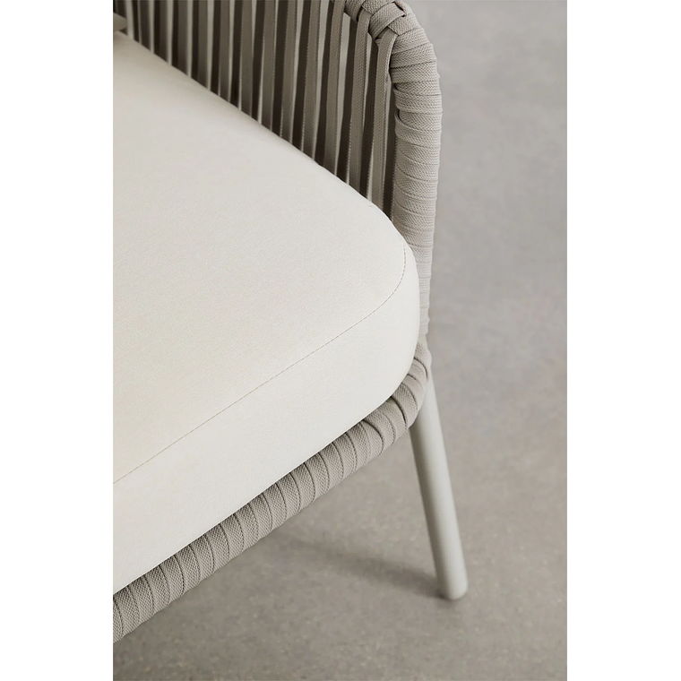 Terraza en Aluminio y trezado de cuerda eslinga Arhiza verde caqui 13