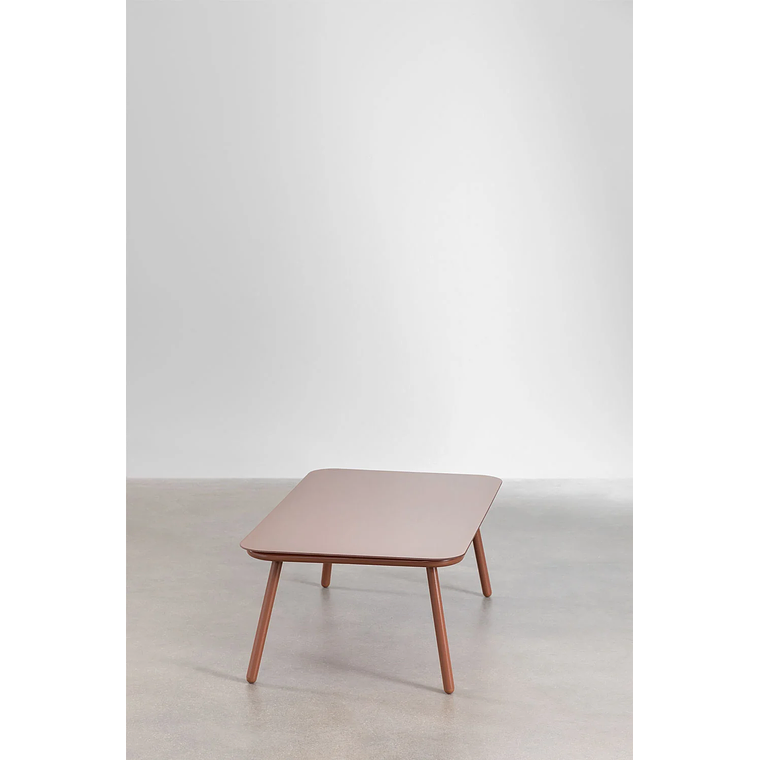 Terraza en Aluminio y trezado de cuerda eslinga Arhiza rojo teja 12