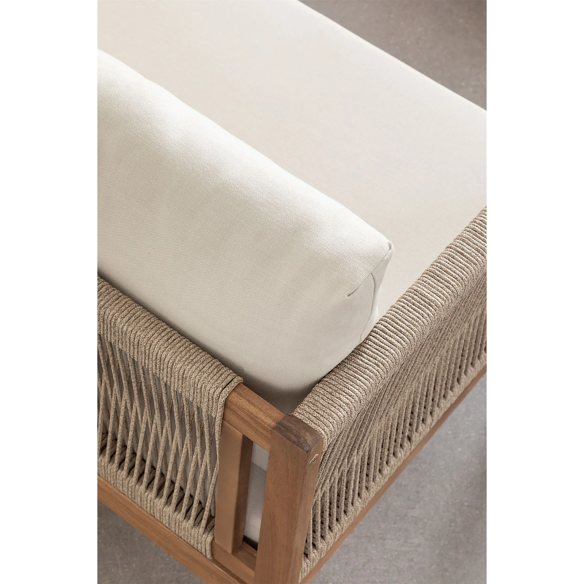 Terraza en Madera de Acacia 4 plazas Branson 9