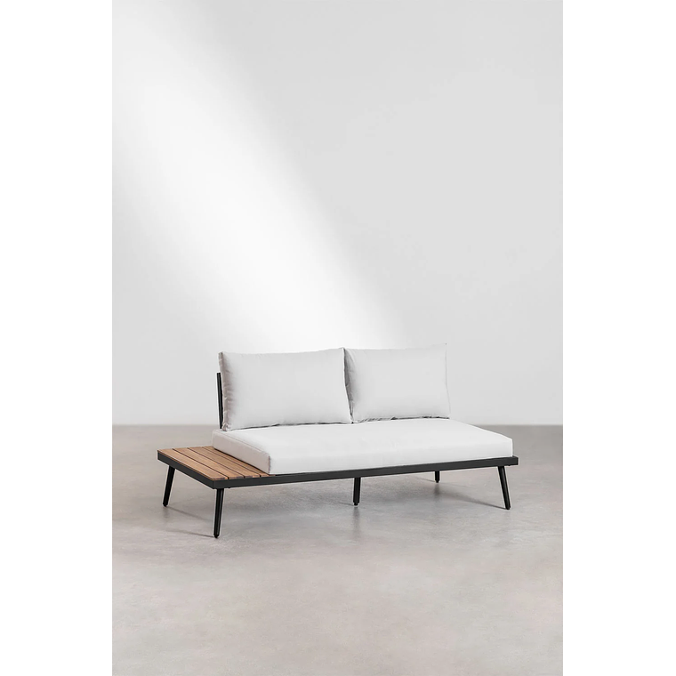 Terraza en Aluminio y Madera de Acacia 4 plazas Kalen  3