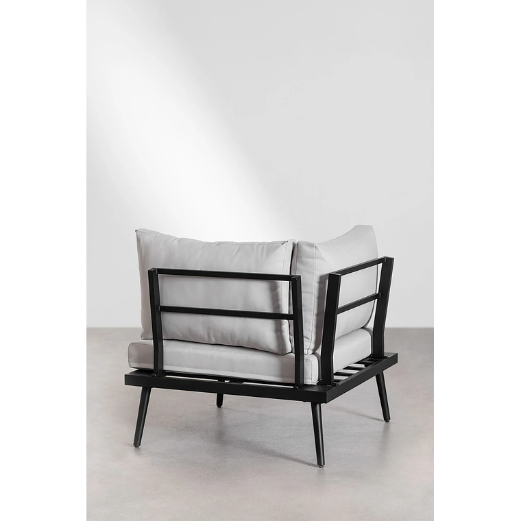 Terraza en Aluminio y Madera de Acacia 4 plazas Kalen  7