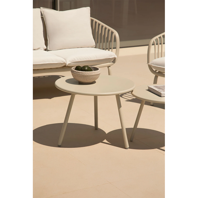 Terraza de Exterior 4 plazas Aradina beige lino 3