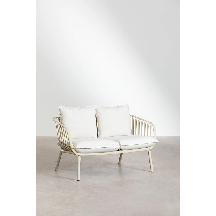 Terraza de Exterior 4 plazas Aradina beige lino 6