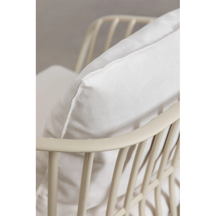 Terraza de Exterior 4 plazas Aradina beige lino 11