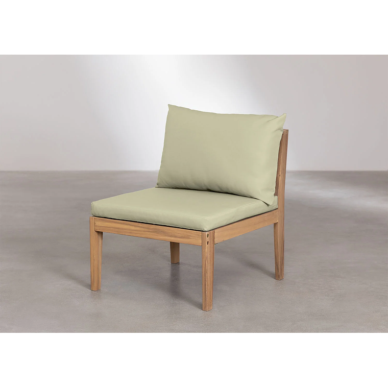 Sofa de Jardín de 2 Piezas Filips verde caqui 3