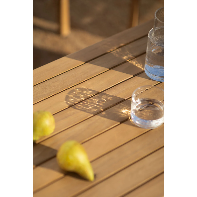 Terraza en madera de acacia 2 plazas y Mesa de Centro Kaela 5