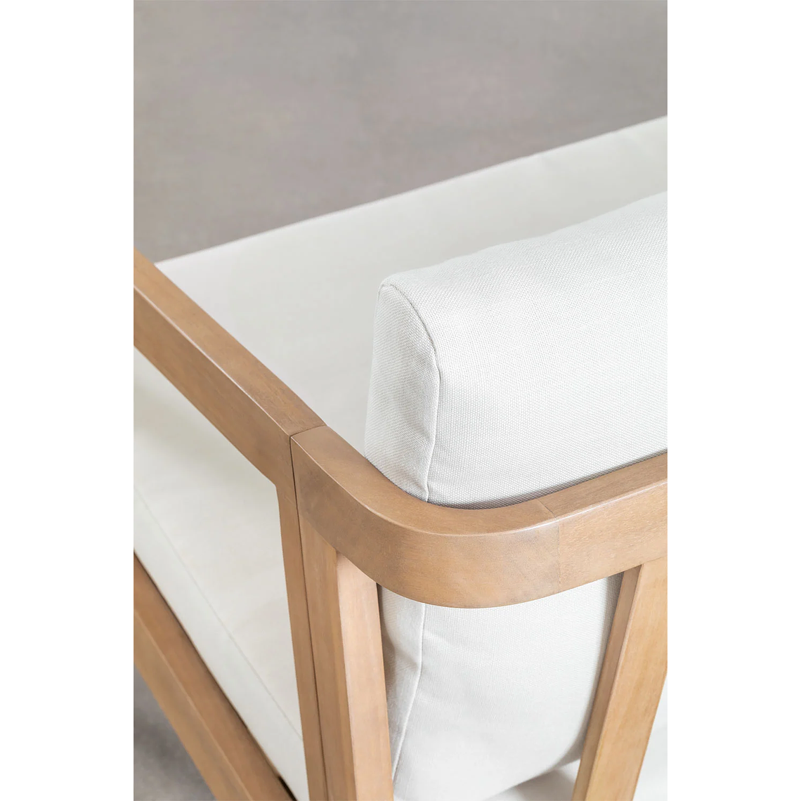 Terraza en madera de acacia 2 plazas y Mesa de Centro Kaela 11