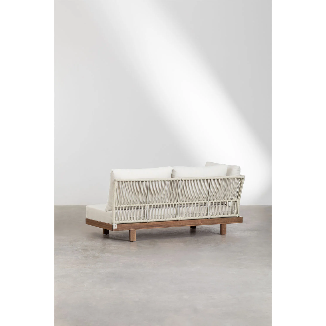 Terraza de Jardín en Cuerda y Madera de Acacia Dailin 6