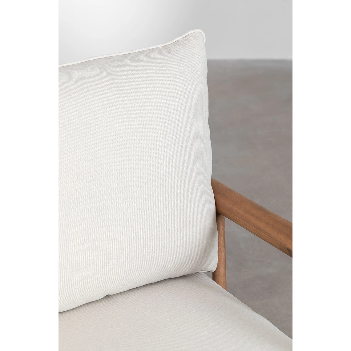 Terraza de Jardín con Sofá de 5 Plazas en Madera de Acacia Melvin 6