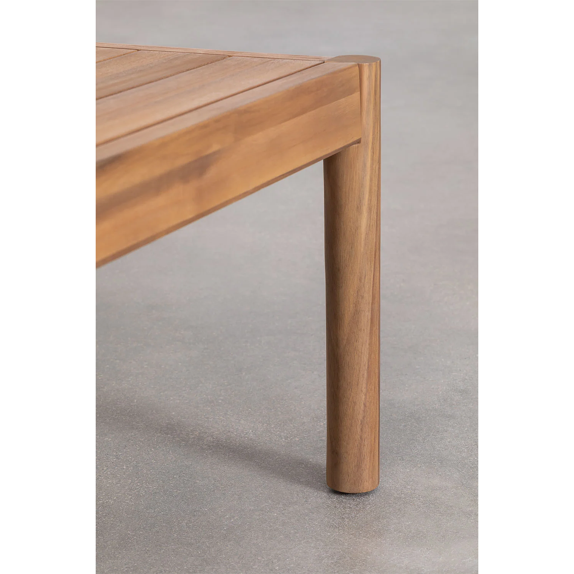 Terraza de Jardín con Sofá de 5 Plazas en Madera de Acacia Melvin 9