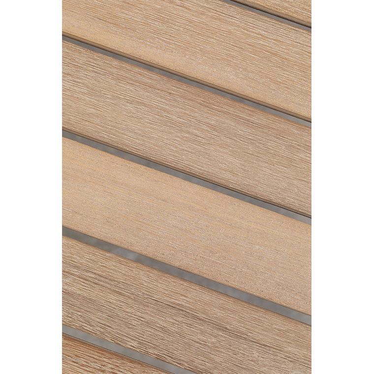 Terraza de Jardín en Aluminio y Madera de Acacia Basper Gris Grafito 14