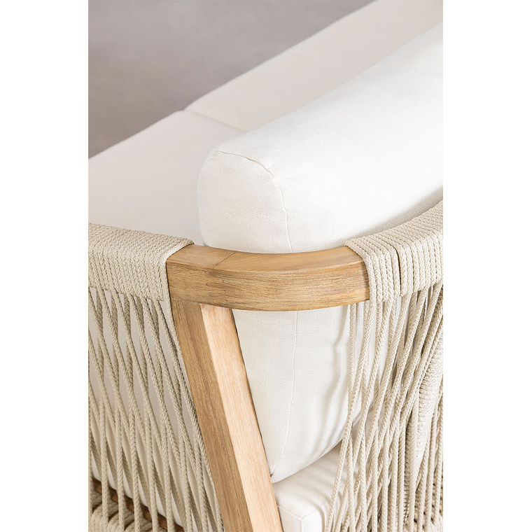 Terraza de Jardín con Sofá de 4 Plazas Dubai 6