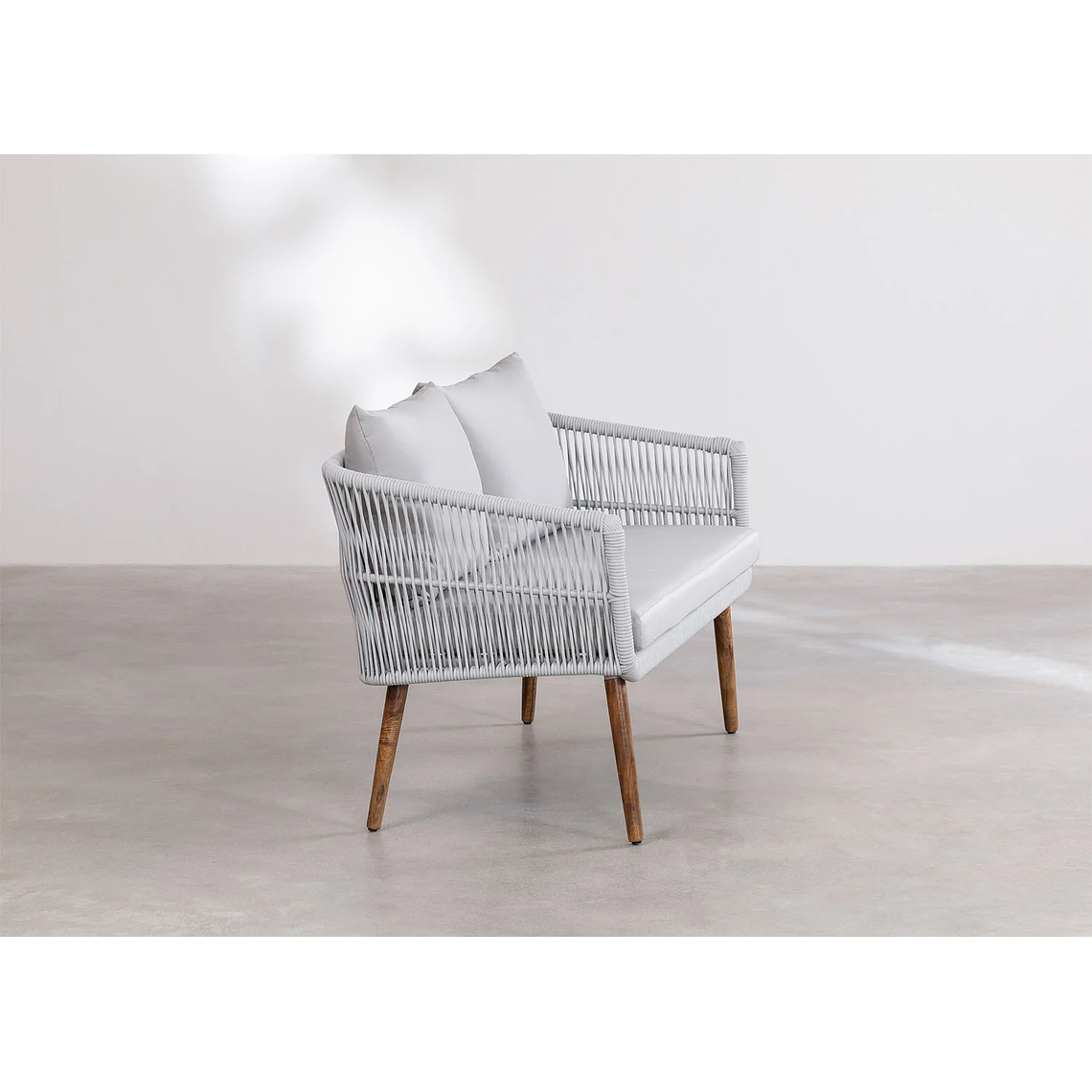 Terraza de Jardín 4 plazas Barker Style Gris 4