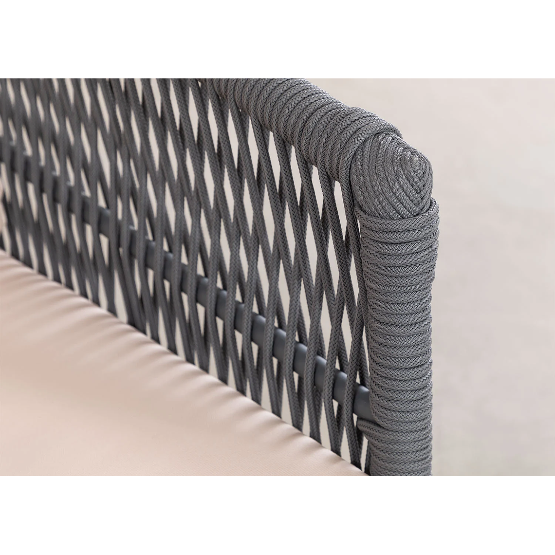 Terraza de Jardín 4 plazas Barker Style Gris Army  9