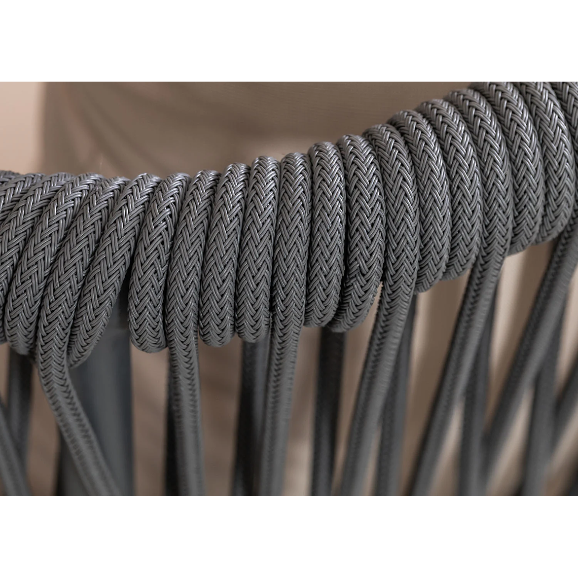 Terraza de Jardín 4 plazas Barker Style Gris Army  12