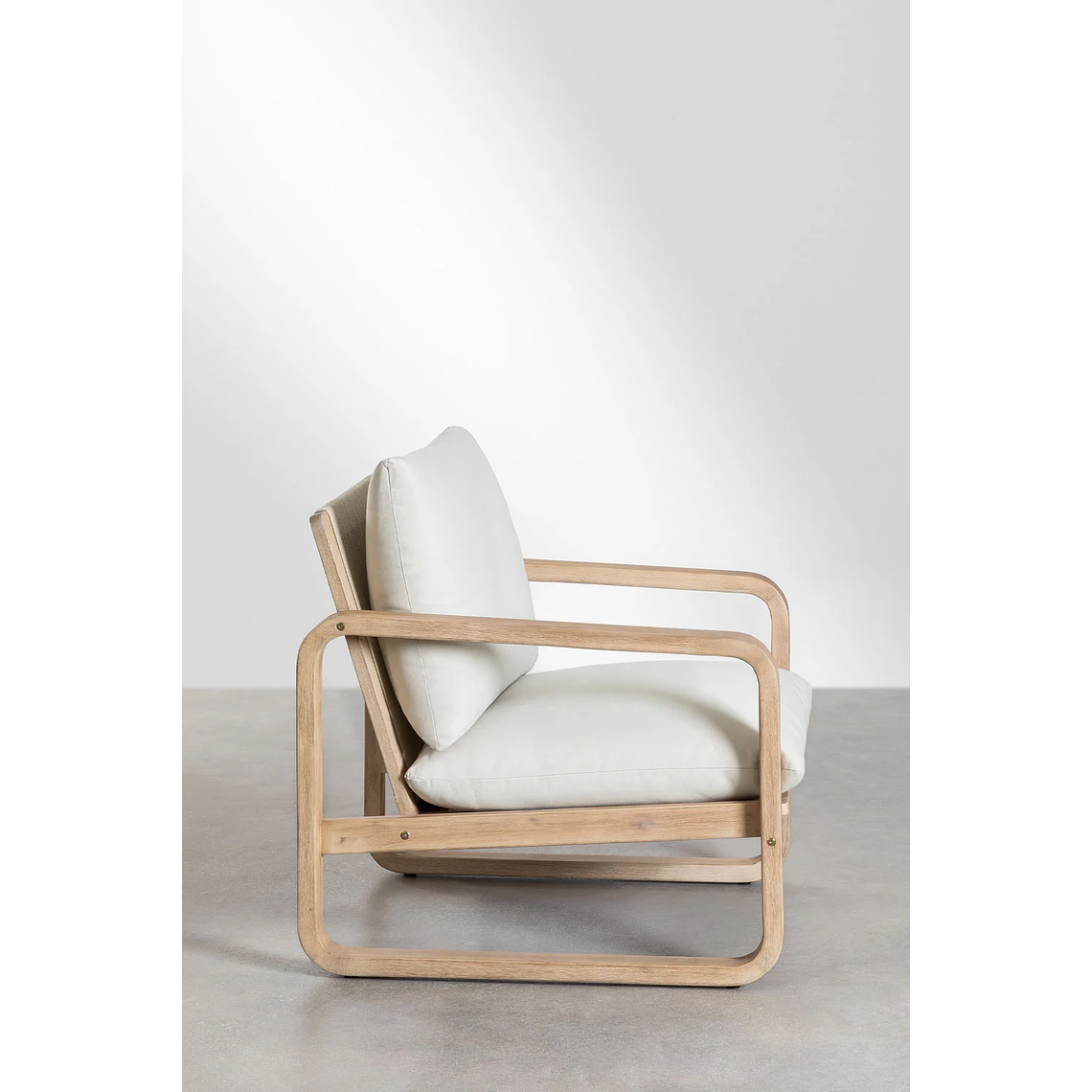 Terraza con Sofá de 3 Plazas y 2 Sillones en Madera de Acacia Dunein 5