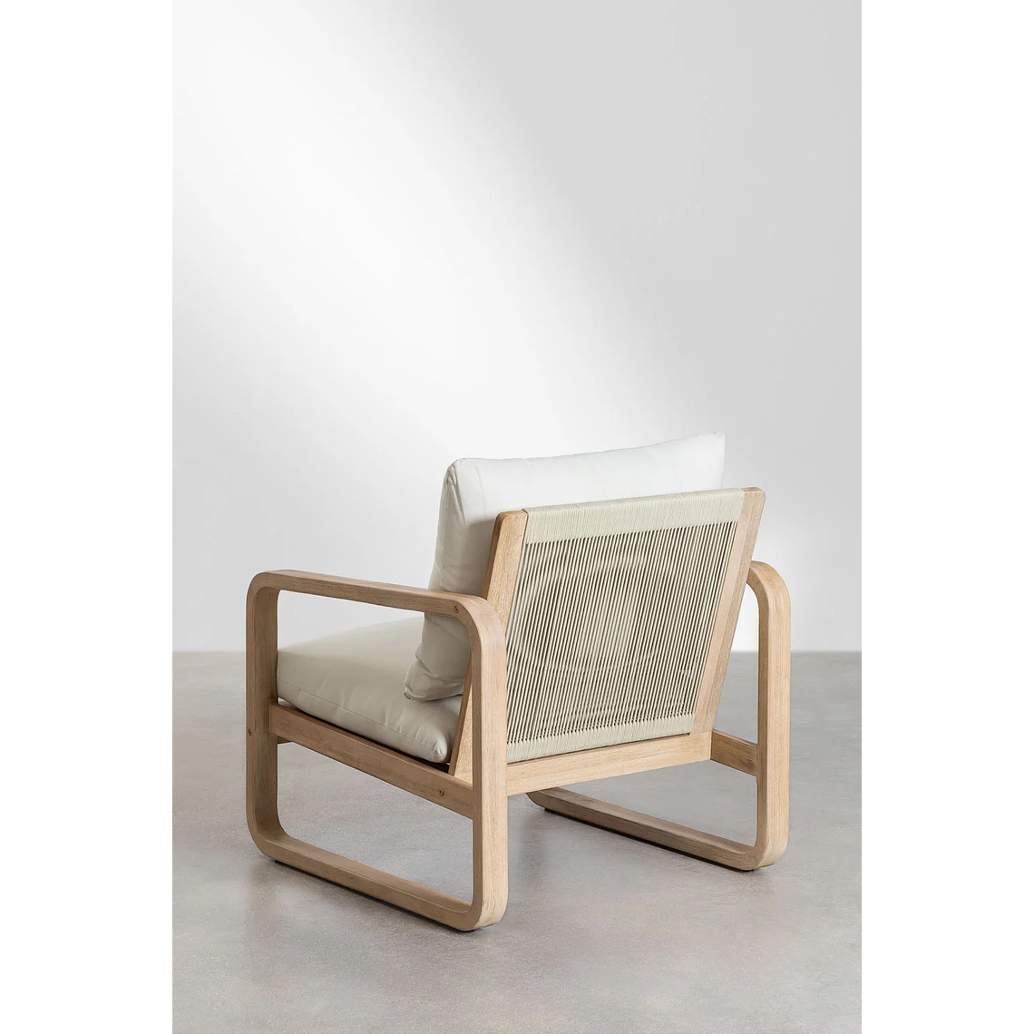 Terraza con Sofá de 3 Plazas y 2 Sillones en Madera de Acacia Dunein 6