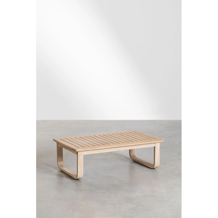 Terraza con Sofá de 3 Plazas y 2 Sillones en Madera de Acacia Dunein 8