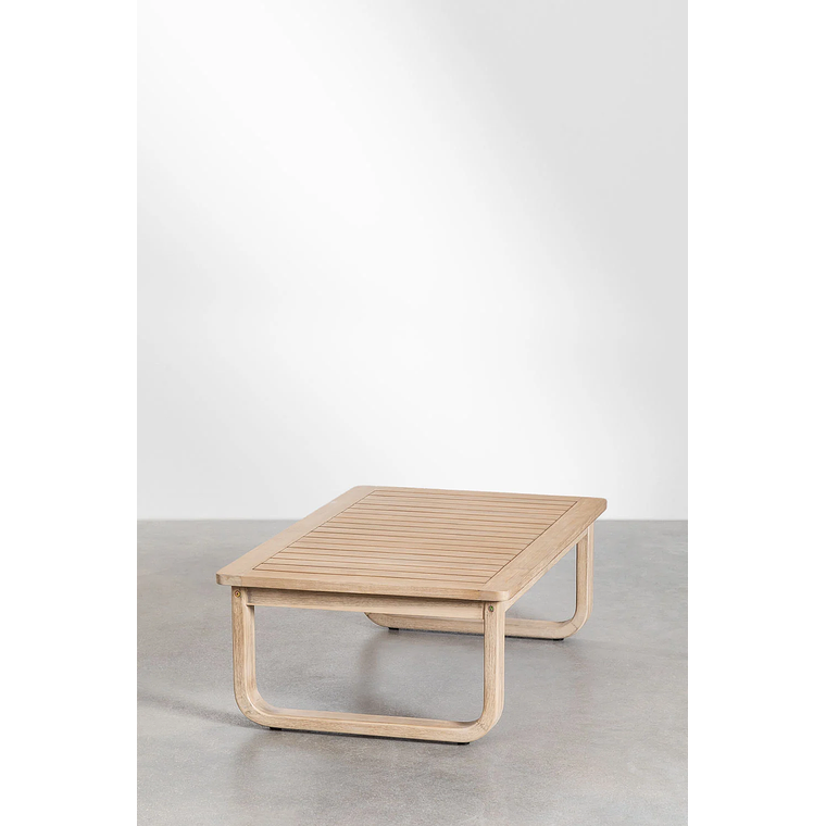 Terraza con Sofá de 3 Plazas y 2 Sillones en Madera de Acacia Dunein 9