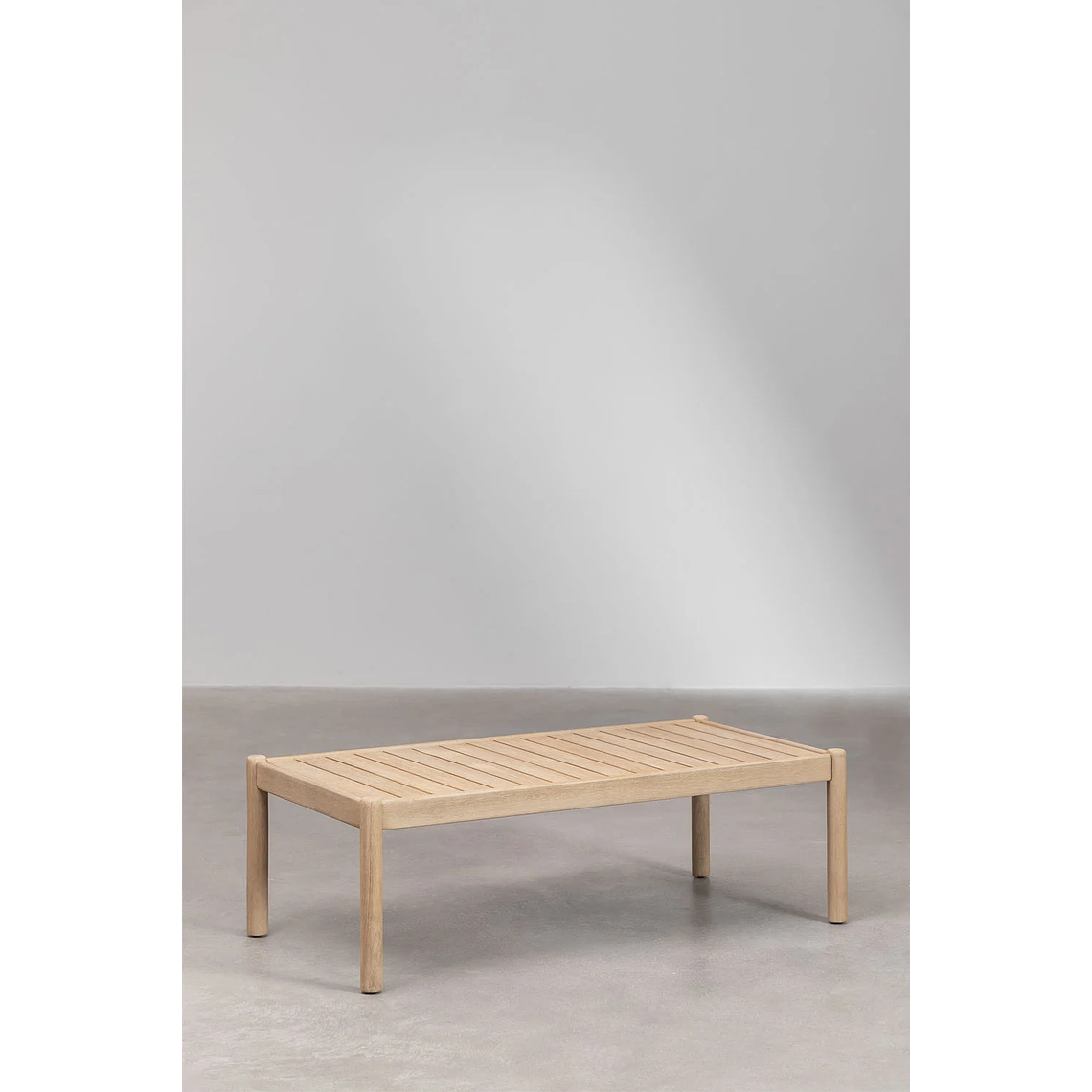 Terraza de Jardín 5 plazas en Aluminio y Madera de Acacia Karvia 9