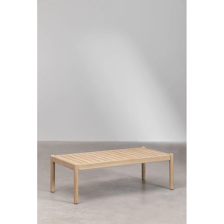 Terraza de Jardín 5 plazas en Aluminio y Madera de Acacia Karvia 9