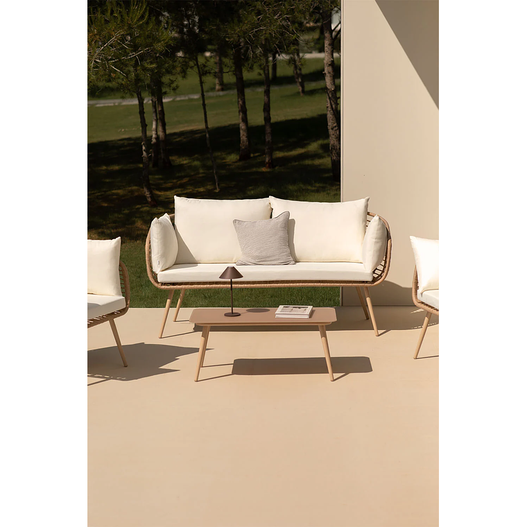 Terraza de jardín 5 plazas Beocka 2