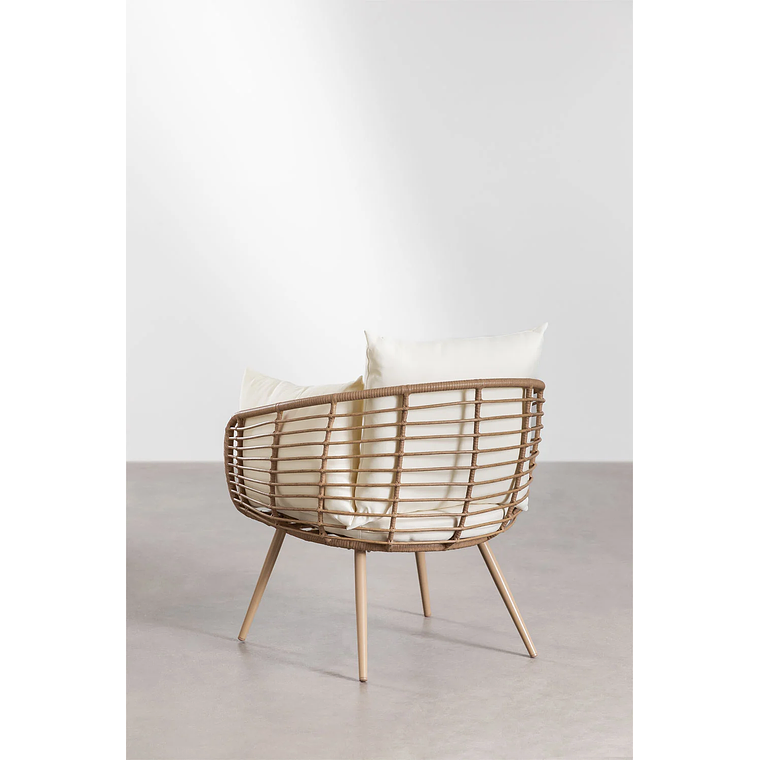 Terraza de jardín 5 plazas Beocka 8