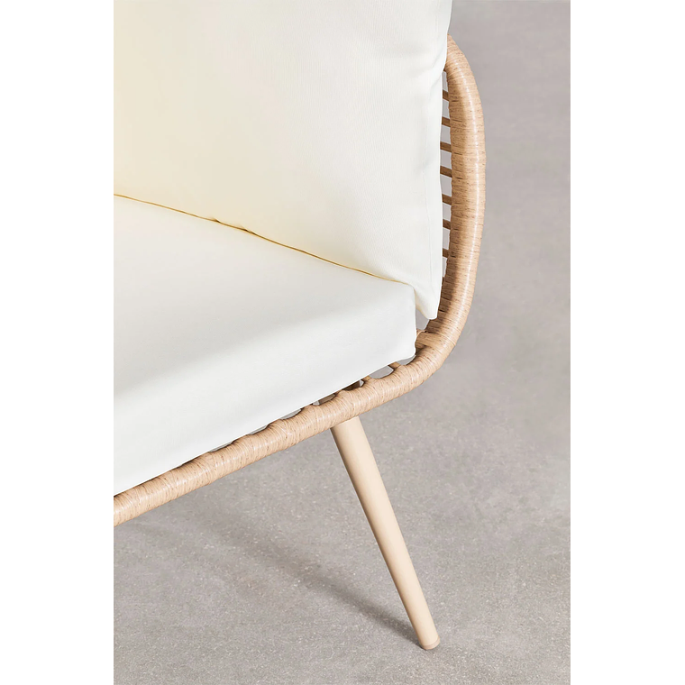 Terraza de jardín 5 plazas Beocka 9