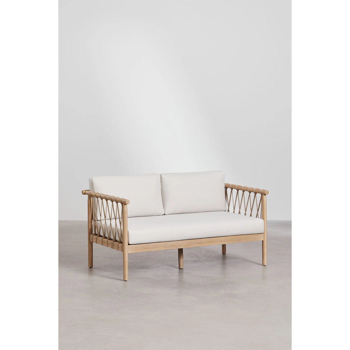 Terraza de jardín en madera de acacia Bizerta 3