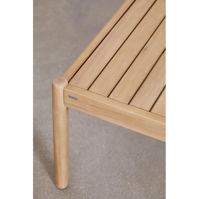 Terraza de jardín en madera de acacia Bizerta 11