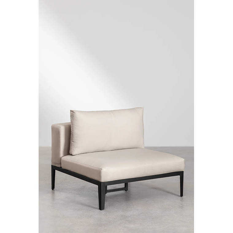 Terraza de Jardín en Aluminio y Madera de Acacia 9 plazas Taranis 8