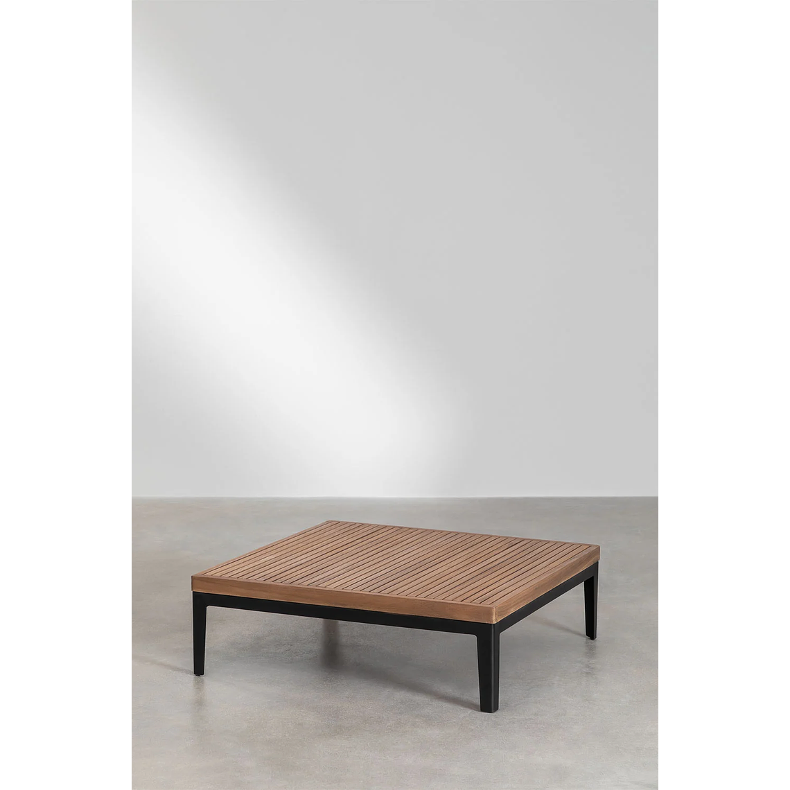 Terraza de Jardín en Aluminio y Madera de Acacia 9 plazas Taranis 10