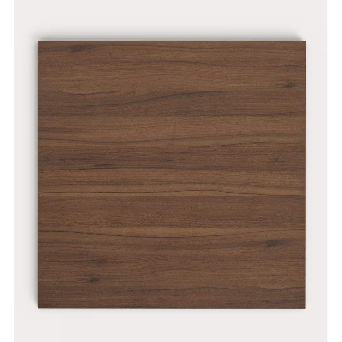 Mesa de bar 90 x 90 cm Tiaret acabado nogal ESILDA 2