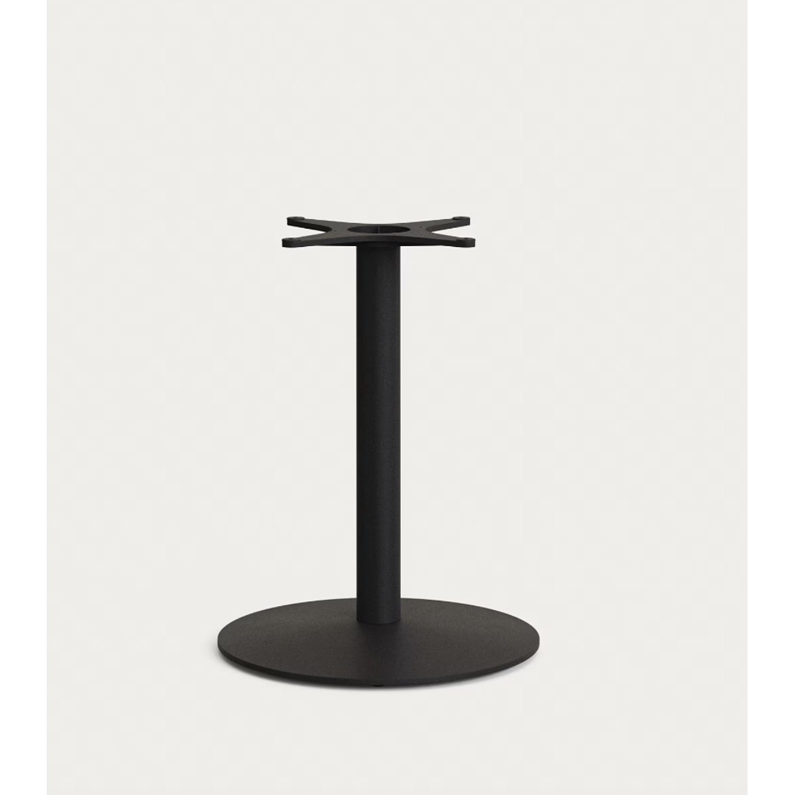 Mesa de bar 90 x 90 cm Tiaret acabado nogal ESILDA 3