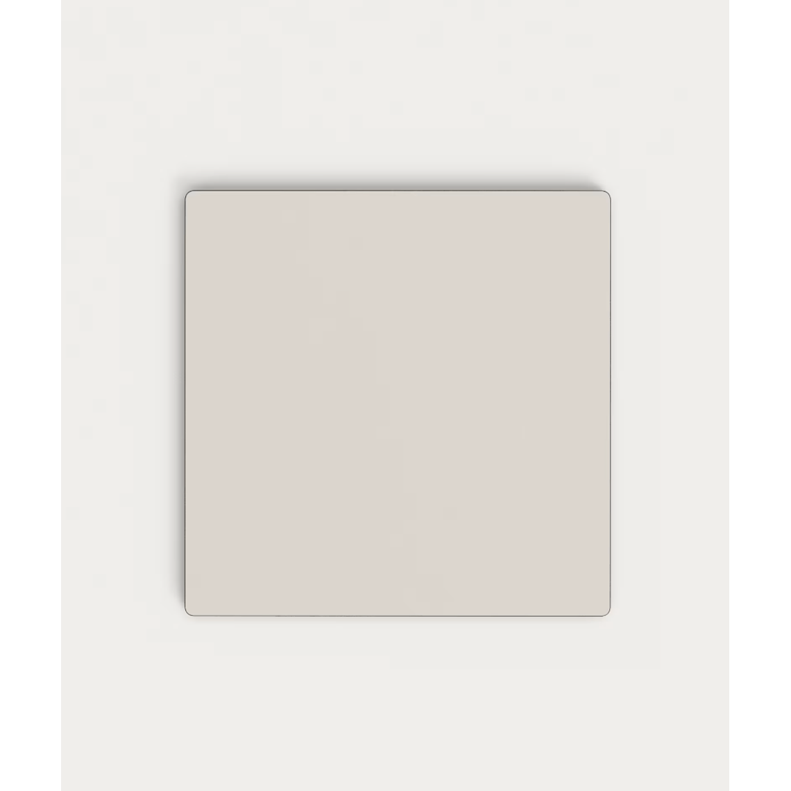 Mesa de bar 60 x 60 cm Tiaret blanco DINA 2