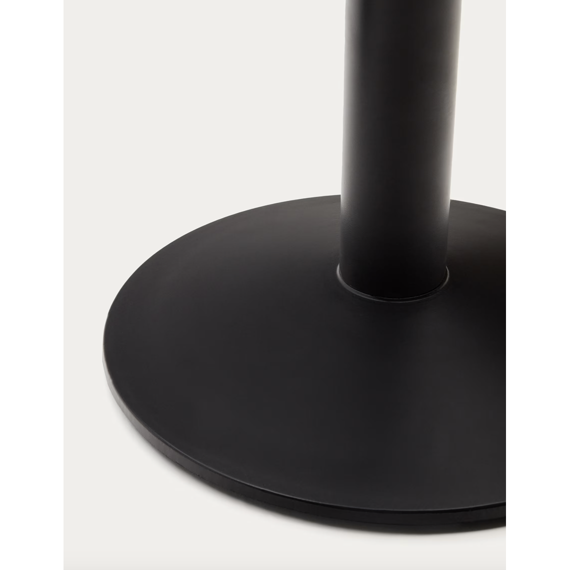 Mesa de bar 90 x 90 cm Tiaret acabado negro ESILDA 4