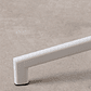 Mesa de Bar Plegable y Convertible en 2 alturas en Acero Blanco (Ø59,5 cm) Dely - Miniatura 8