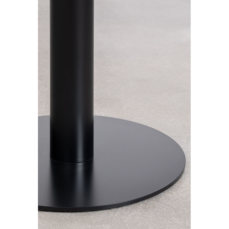 Mesa Alta de Bar Redonda en Gres (Ø60 cm) Amaretto 4