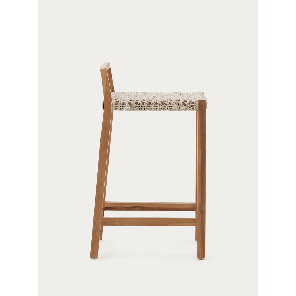 Taburete Giverola de madera maciza de teca 80 cm 4