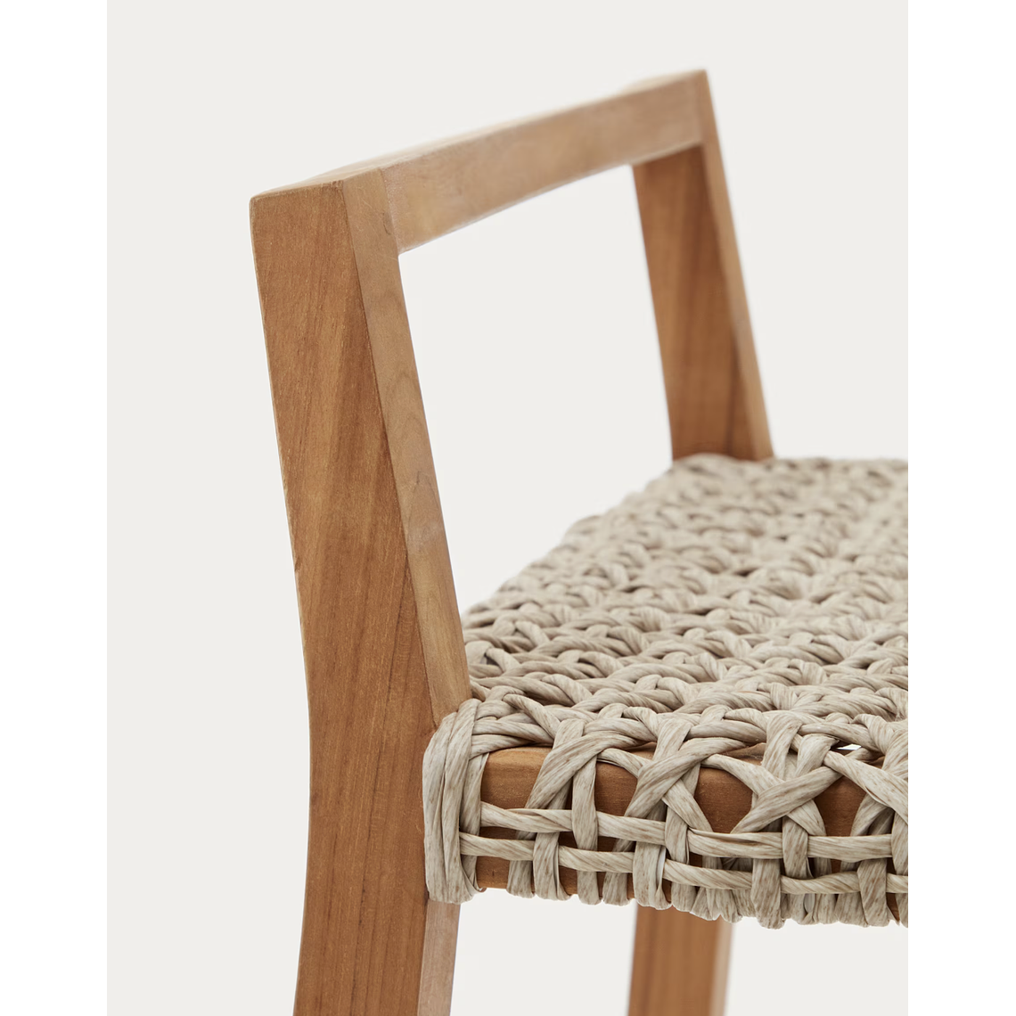 Taburete Giverola de madera maciza de teca 80 cm 7