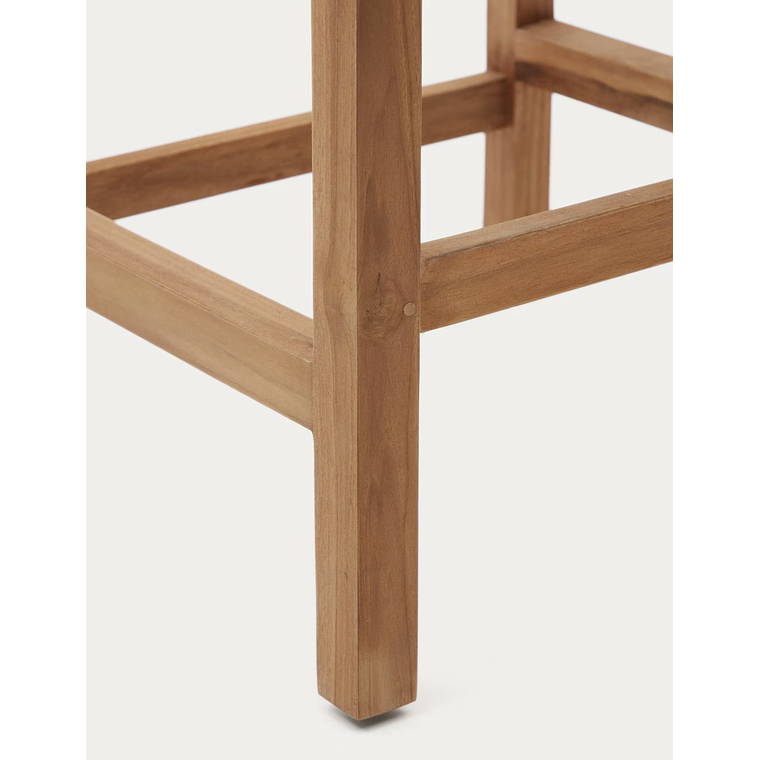 Taburete Giverola de madera maciza de teca 80 cm 8