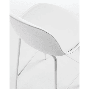 Taburete Brighter blanco altura 75 cm