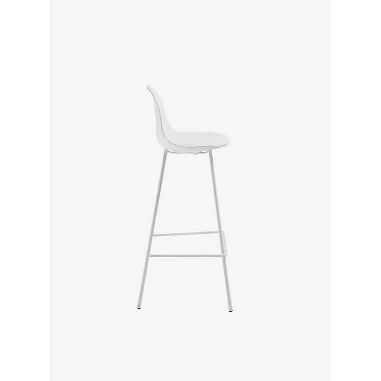 Taburete Brighter blanco altura 75 cm 3