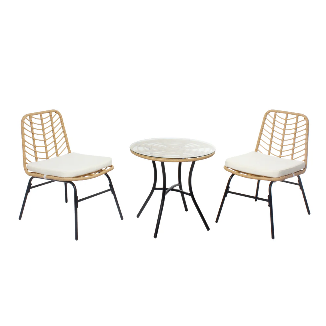 MUEBLES DE BALCÓN DE 2 PLAZAS EFECTO RATÁN 7