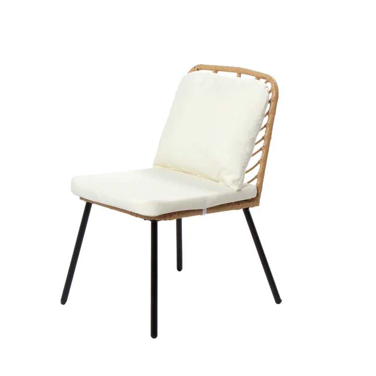 JUEGO DE BALCÓN DE JARDÍN DE 2 PLAZAS EFECTO RATÁN 4