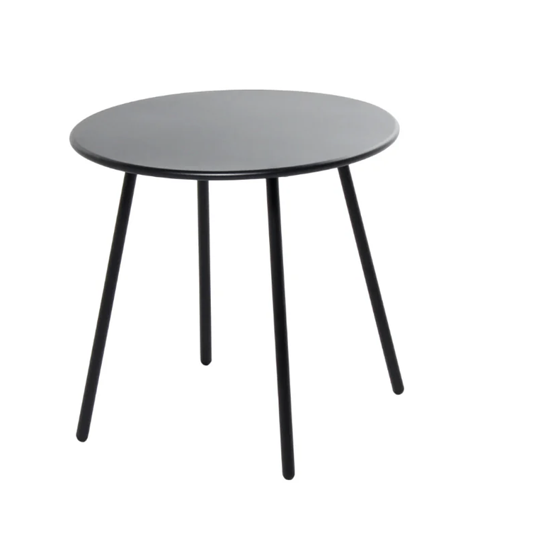 JUEGO DE BALCÓN DE 2 SILLONES + 1 MESA DE CENTRO GRIS AZUL 5