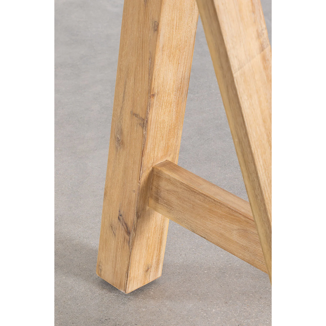 Juega de Comerdor Rectangular (260x100 cm) y 10 Sillas de Jardín en Madera de Acacia Dubai Gris Grafito 4