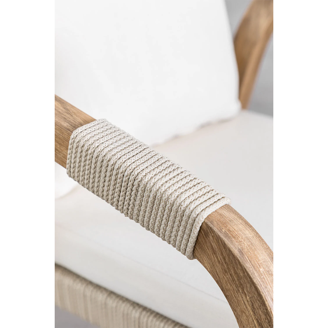 JJuega de Comerdor Rectangular (260x100 cm) y 10 Sillas de Jardín en Madera de Acacia Dubai Verde Army - COPIAR 9